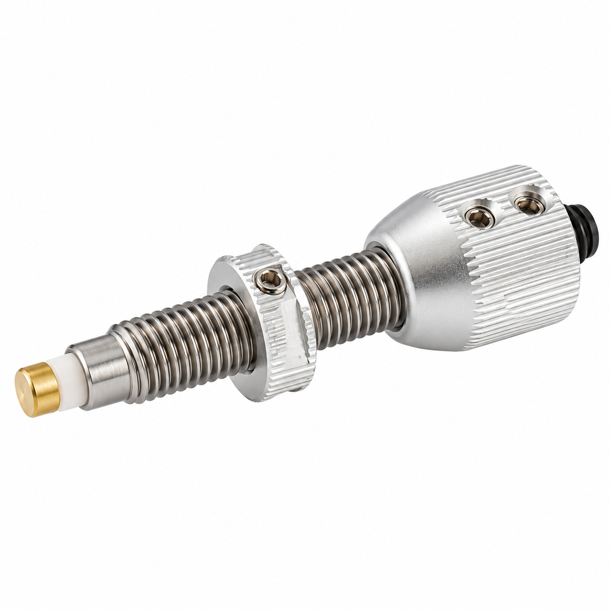 Shibuya DX Gold Tip Button - Silver