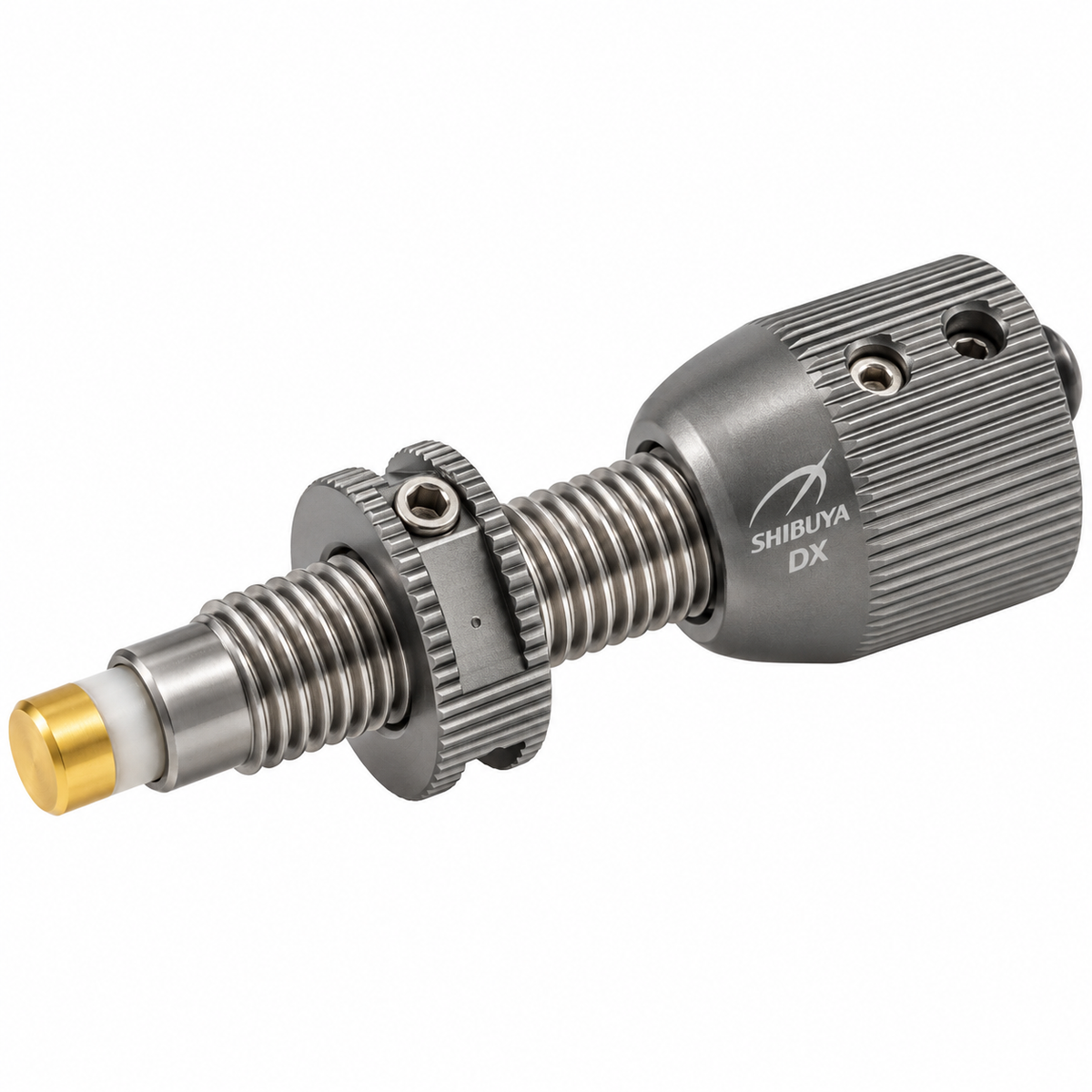 Shibuya DX Gold Tip Button - Gun Metal